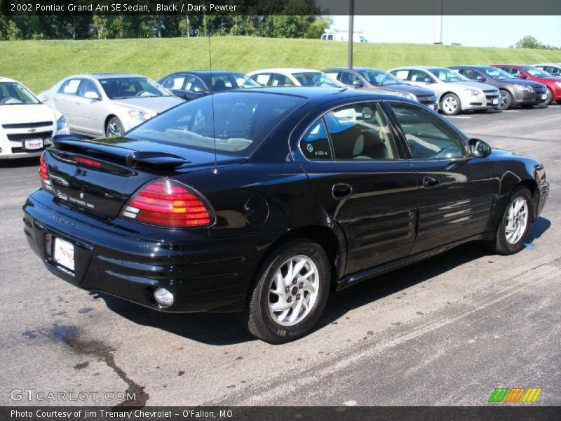 Black / Dark Pewter 2002 Pontiac Grand Am SE Sedan