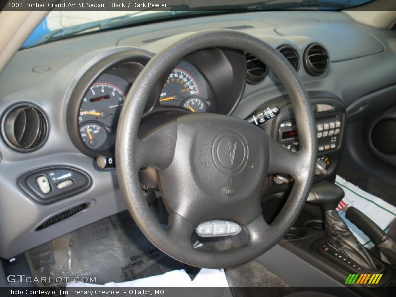 Black / Dark Pewter 2002 Pontiac Grand Am SE Sedan