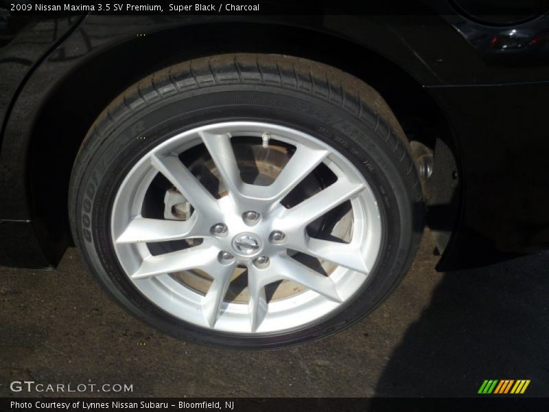 Super Black / Charcoal 2009 Nissan Maxima 3.5 SV Premium