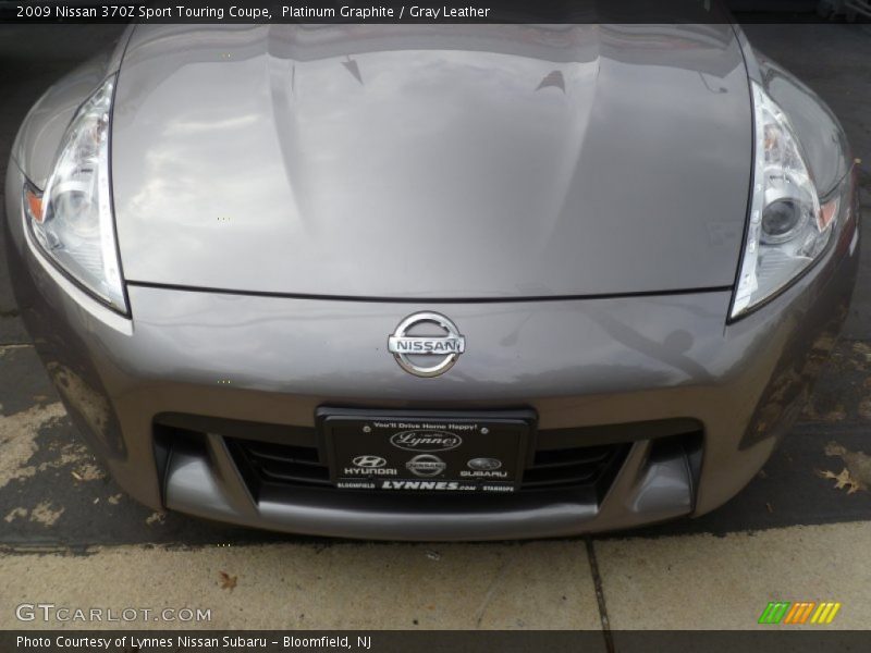 Platinum Graphite / Gray Leather 2009 Nissan 370Z Sport Touring Coupe