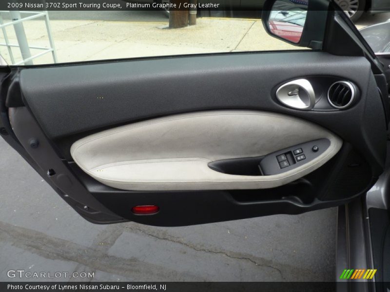 Platinum Graphite / Gray Leather 2009 Nissan 370Z Sport Touring Coupe
