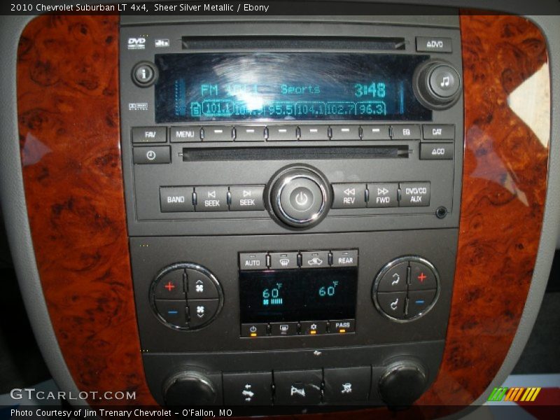 Sheer Silver Metallic / Ebony 2010 Chevrolet Suburban LT 4x4
