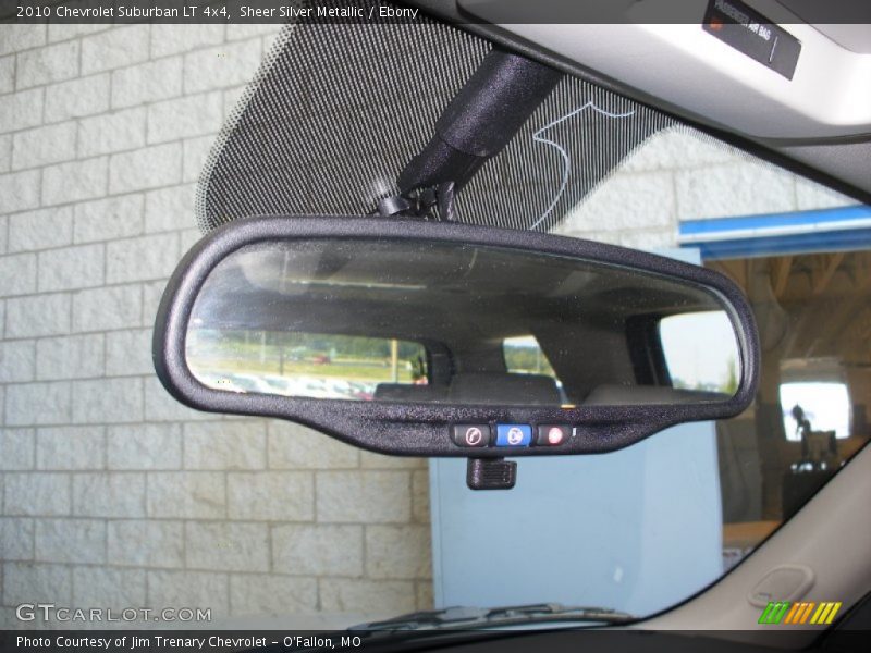 Sheer Silver Metallic / Ebony 2010 Chevrolet Suburban LT 4x4