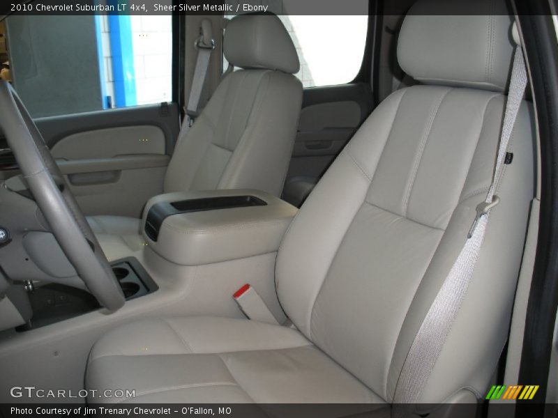 Sheer Silver Metallic / Ebony 2010 Chevrolet Suburban LT 4x4