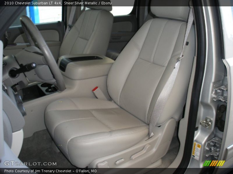 Sheer Silver Metallic / Ebony 2010 Chevrolet Suburban LT 4x4