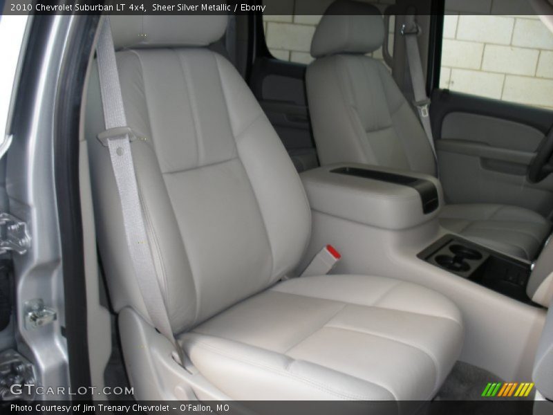 Sheer Silver Metallic / Ebony 2010 Chevrolet Suburban LT 4x4
