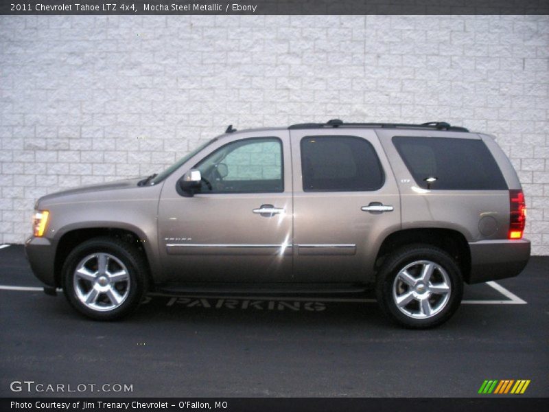 Mocha Steel Metallic / Ebony 2011 Chevrolet Tahoe LTZ 4x4