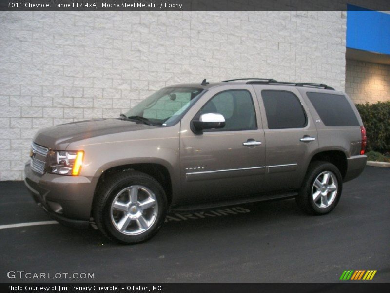 Mocha Steel Metallic / Ebony 2011 Chevrolet Tahoe LTZ 4x4