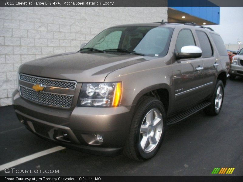 Mocha Steel Metallic / Ebony 2011 Chevrolet Tahoe LTZ 4x4