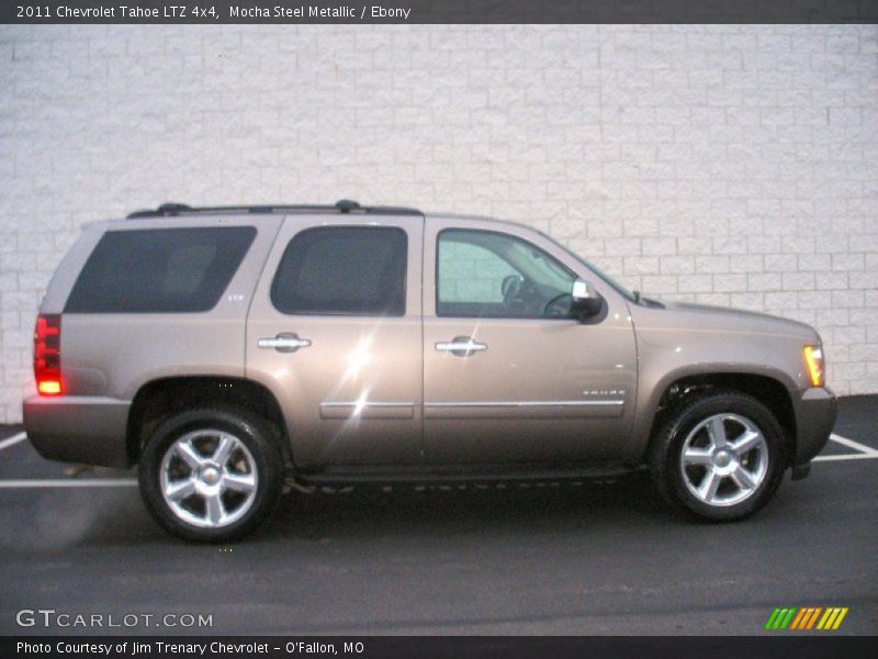 Mocha Steel Metallic / Ebony 2011 Chevrolet Tahoe LTZ 4x4