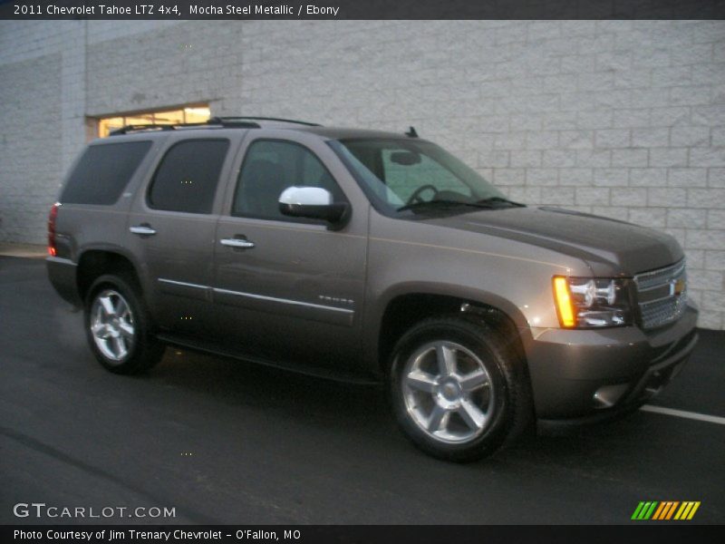 Mocha Steel Metallic / Ebony 2011 Chevrolet Tahoe LTZ 4x4