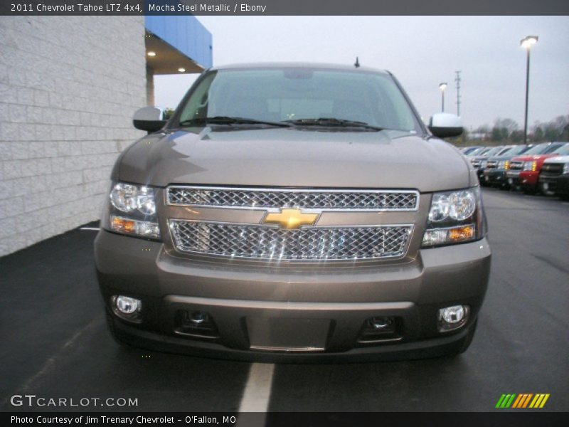 Mocha Steel Metallic / Ebony 2011 Chevrolet Tahoe LTZ 4x4