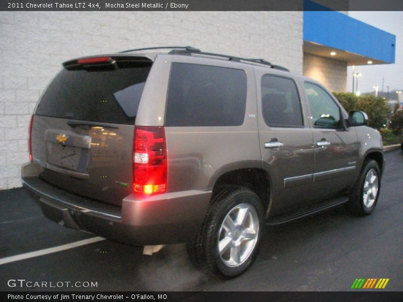 Mocha Steel Metallic / Ebony 2011 Chevrolet Tahoe LTZ 4x4