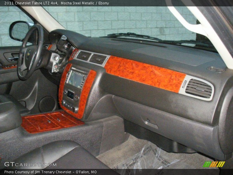 Mocha Steel Metallic / Ebony 2011 Chevrolet Tahoe LTZ 4x4