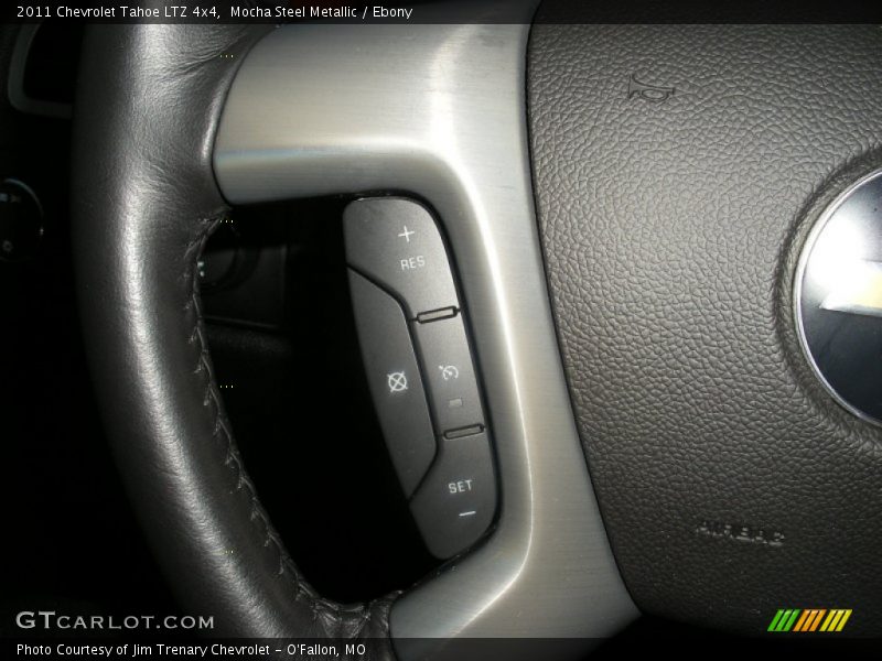 Mocha Steel Metallic / Ebony 2011 Chevrolet Tahoe LTZ 4x4