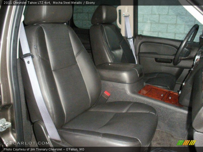 Mocha Steel Metallic / Ebony 2011 Chevrolet Tahoe LTZ 4x4