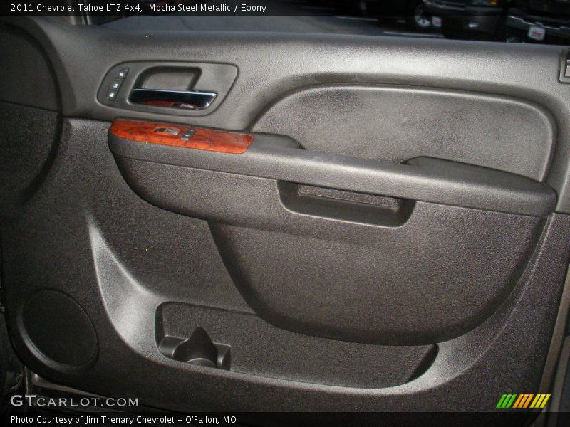 Mocha Steel Metallic / Ebony 2011 Chevrolet Tahoe LTZ 4x4