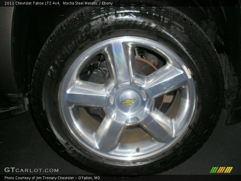 Mocha Steel Metallic / Ebony 2011 Chevrolet Tahoe LTZ 4x4