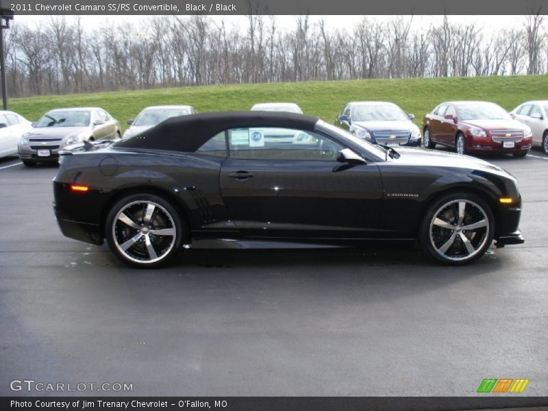 Black / Black 2011 Chevrolet Camaro SS/RS Convertible