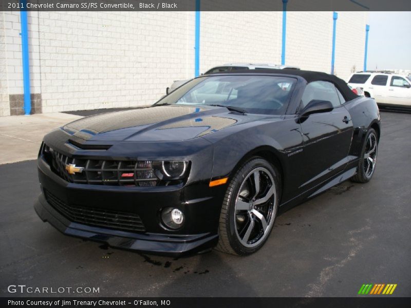 Black / Black 2011 Chevrolet Camaro SS/RS Convertible