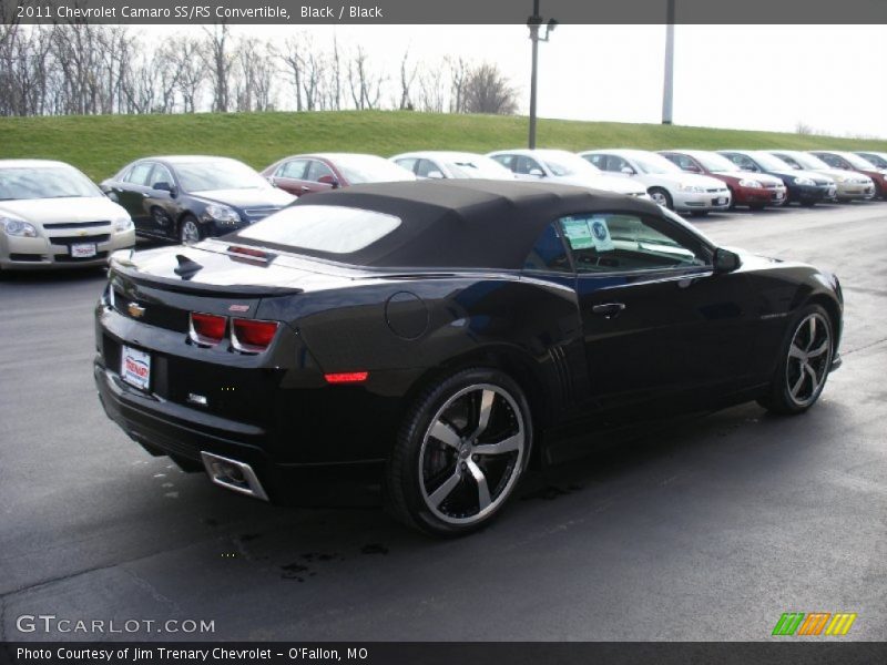 Black / Black 2011 Chevrolet Camaro SS/RS Convertible