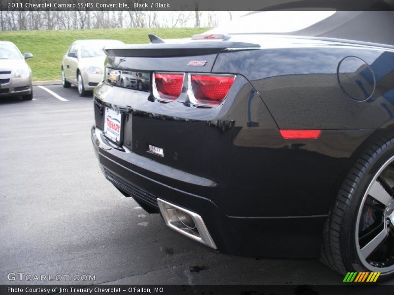 Black / Black 2011 Chevrolet Camaro SS/RS Convertible