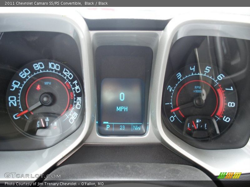 Black / Black 2011 Chevrolet Camaro SS/RS Convertible