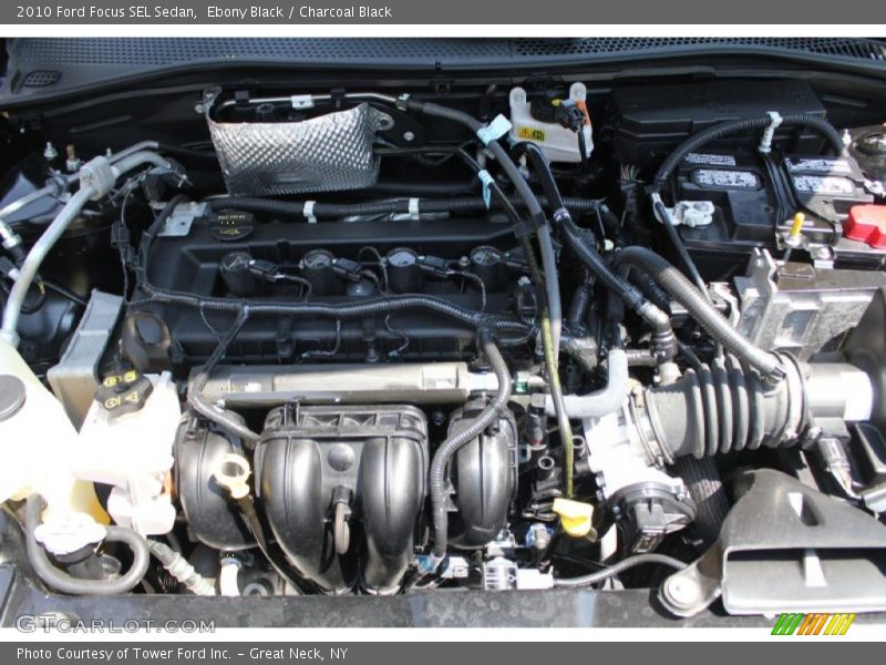 Ebony Black / Charcoal Black 2010 Ford Focus SEL Sedan