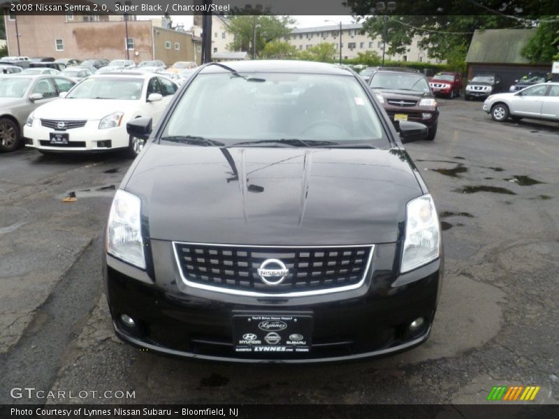 Super Black / Charcoal/Steel 2008 Nissan Sentra 2.0