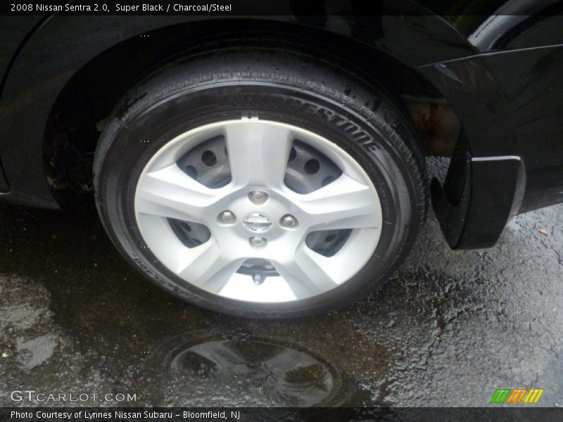 Super Black / Charcoal/Steel 2008 Nissan Sentra 2.0