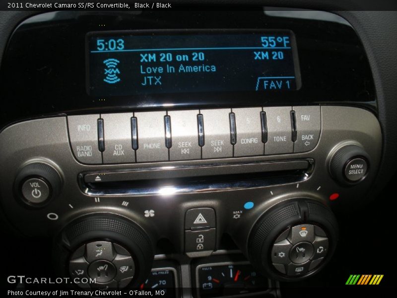 Black / Black 2011 Chevrolet Camaro SS/RS Convertible