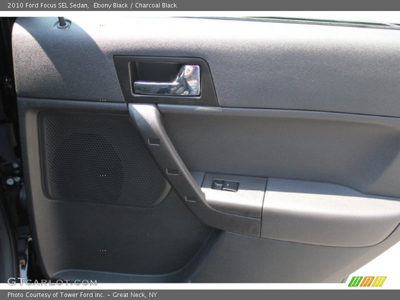 Ebony Black / Charcoal Black 2010 Ford Focus SEL Sedan