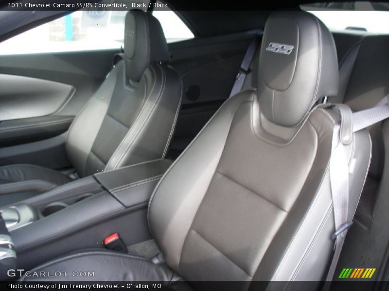 Black / Black 2011 Chevrolet Camaro SS/RS Convertible