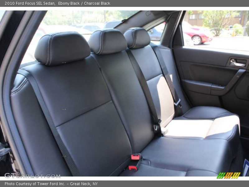 Ebony Black / Charcoal Black 2010 Ford Focus SEL Sedan