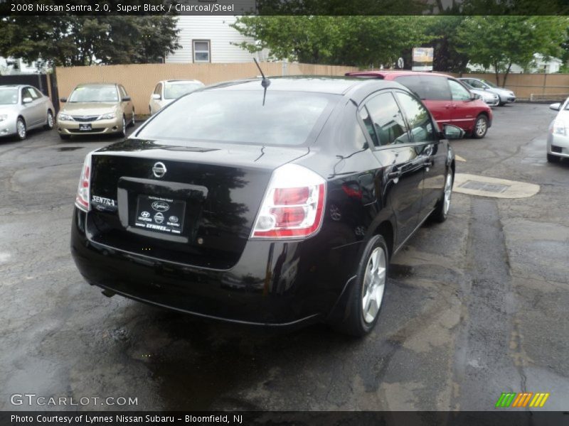 Super Black / Charcoal/Steel 2008 Nissan Sentra 2.0