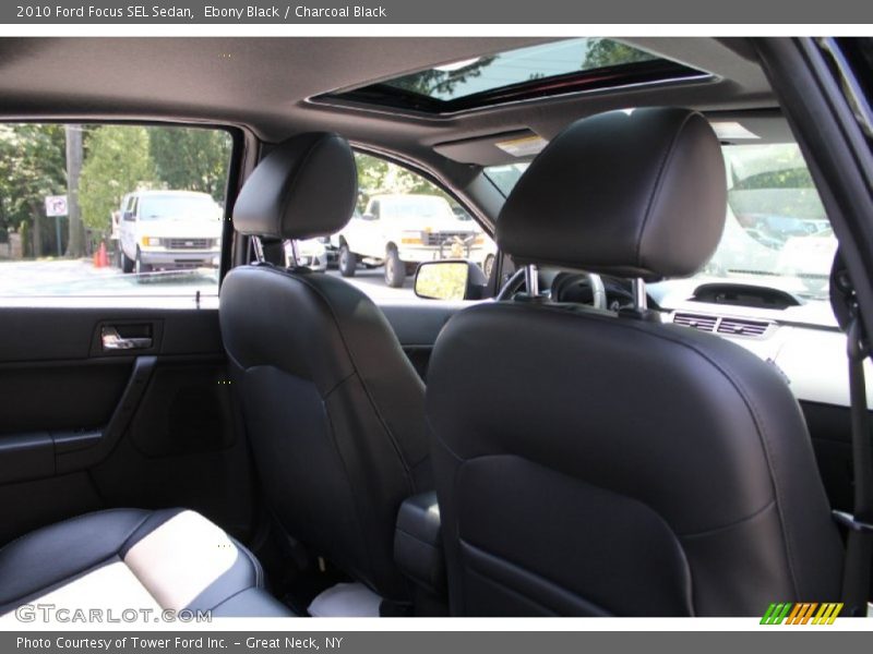 Ebony Black / Charcoal Black 2010 Ford Focus SEL Sedan