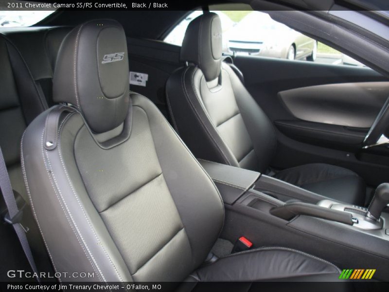 Black / Black 2011 Chevrolet Camaro SS/RS Convertible