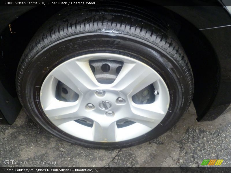 Super Black / Charcoal/Steel 2008 Nissan Sentra 2.0