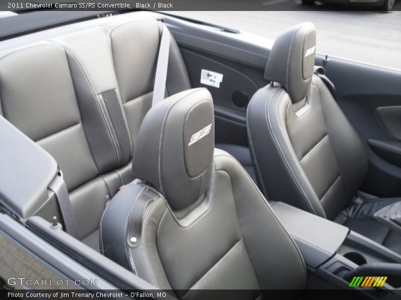 Black / Black 2011 Chevrolet Camaro SS/RS Convertible