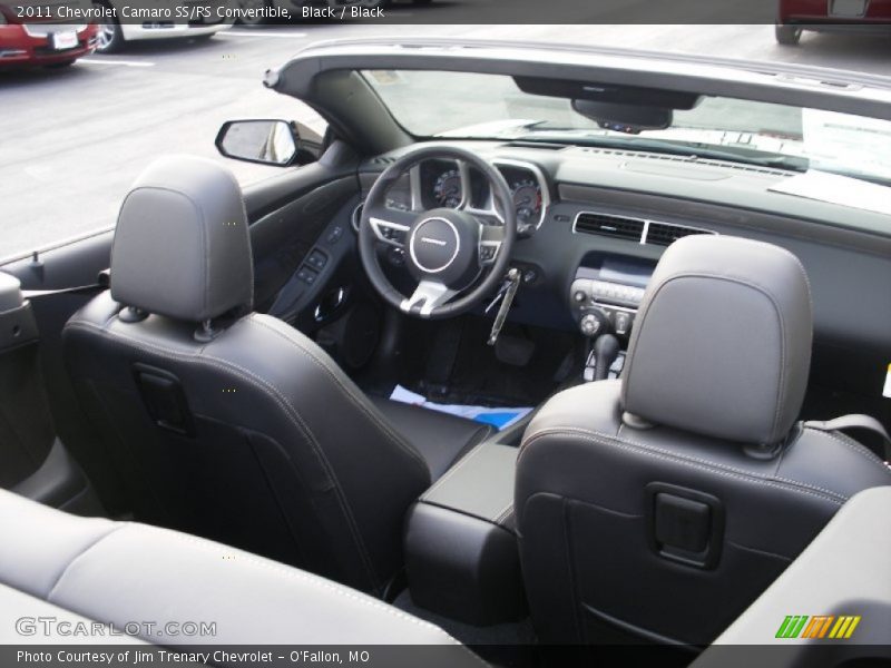 Black / Black 2011 Chevrolet Camaro SS/RS Convertible
