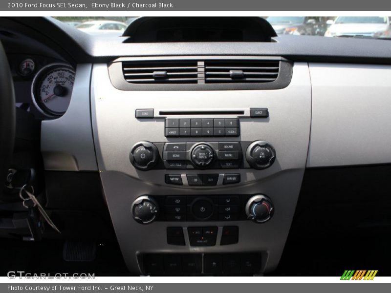 Ebony Black / Charcoal Black 2010 Ford Focus SEL Sedan