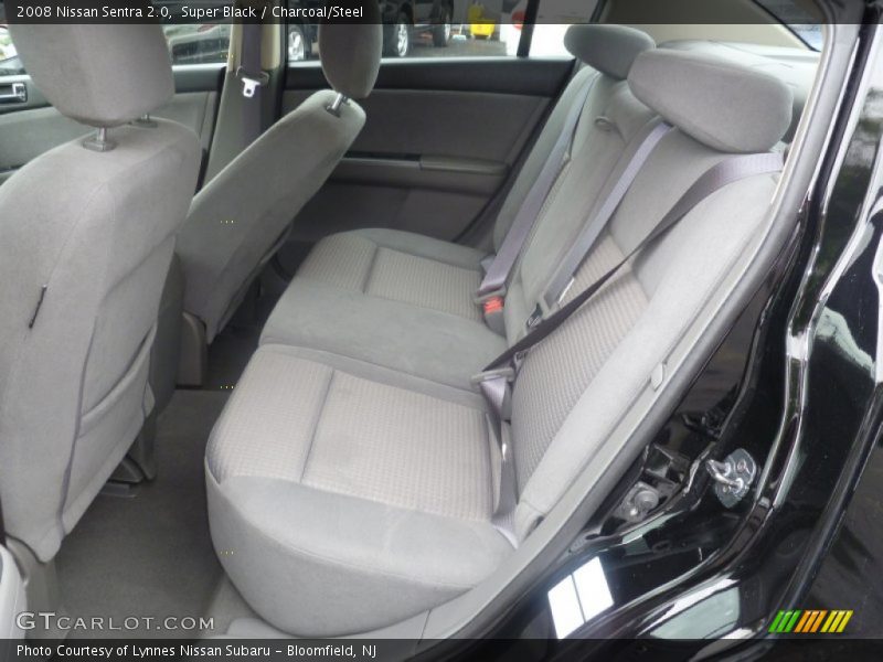 Super Black / Charcoal/Steel 2008 Nissan Sentra 2.0
