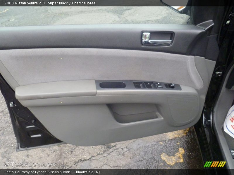 Super Black / Charcoal/Steel 2008 Nissan Sentra 2.0