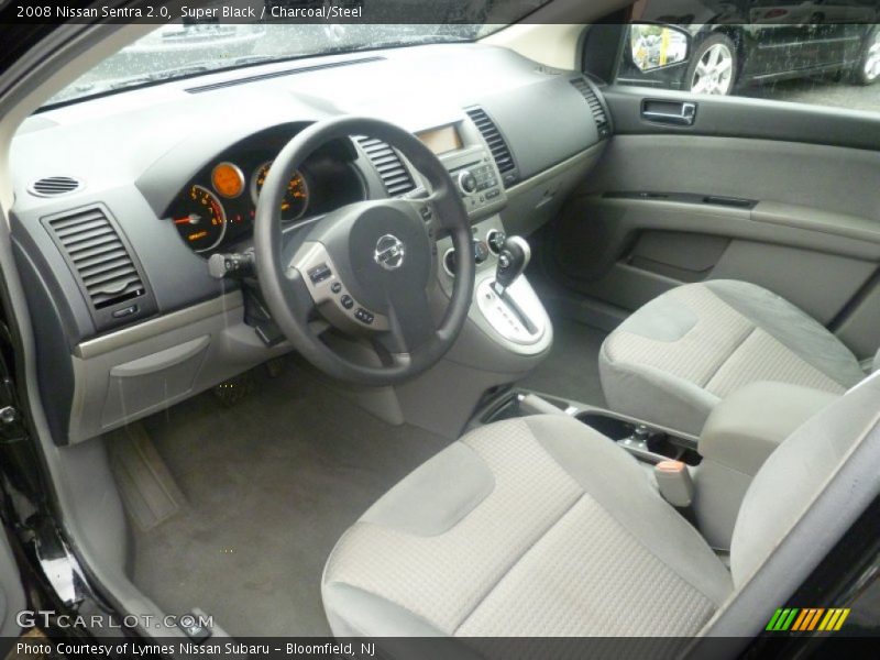 Super Black / Charcoal/Steel 2008 Nissan Sentra 2.0