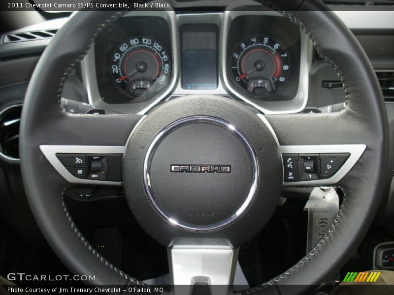 Black / Black 2011 Chevrolet Camaro SS/RS Convertible