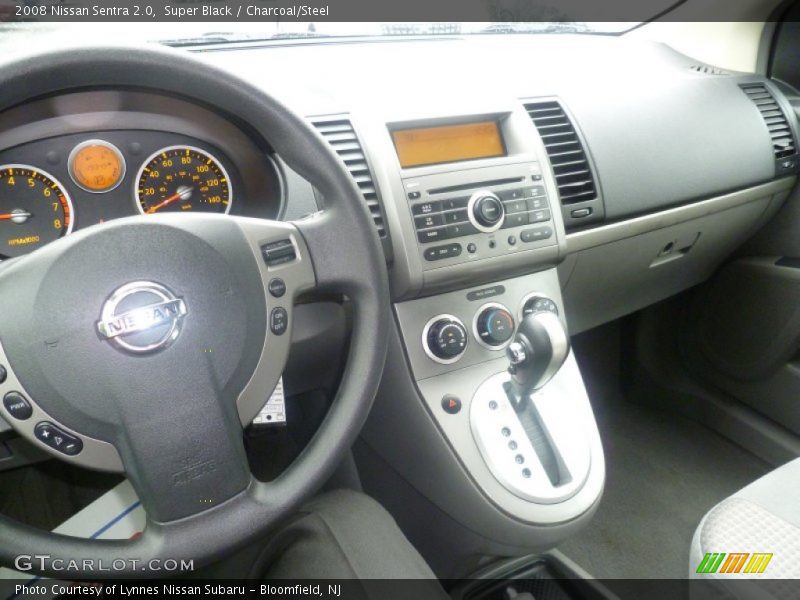 Super Black / Charcoal/Steel 2008 Nissan Sentra 2.0