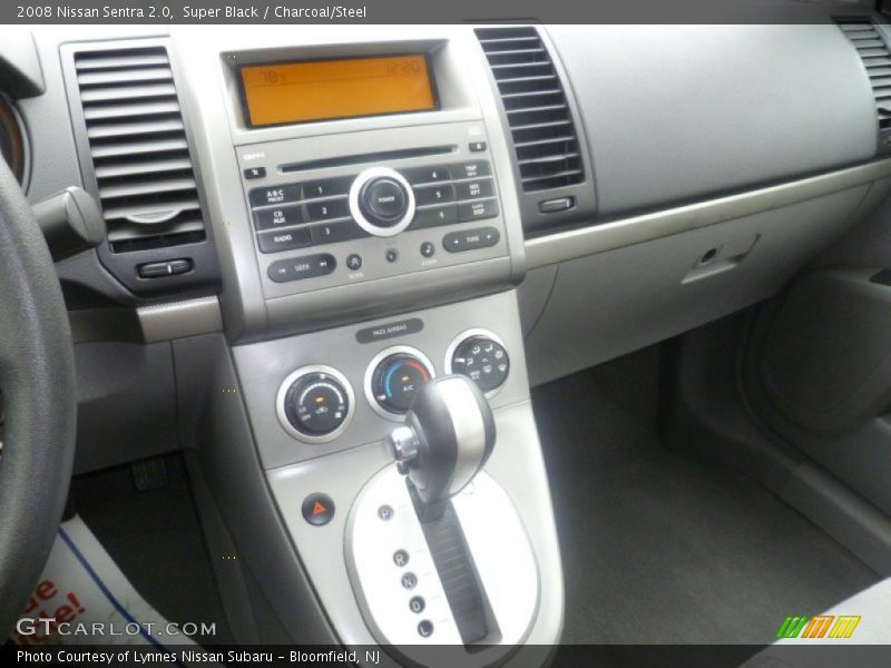 Super Black / Charcoal/Steel 2008 Nissan Sentra 2.0