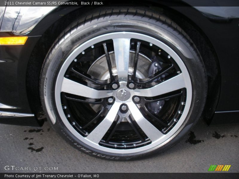Black / Black 2011 Chevrolet Camaro SS/RS Convertible