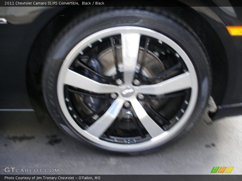 Black / Black 2011 Chevrolet Camaro SS/RS Convertible