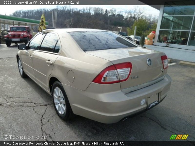 Dune Pearl Metallic / Camel 2006 Mercury Milan V6